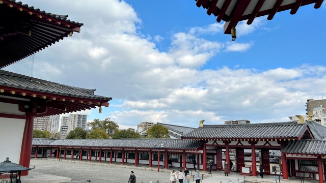 四天王寺の回廊