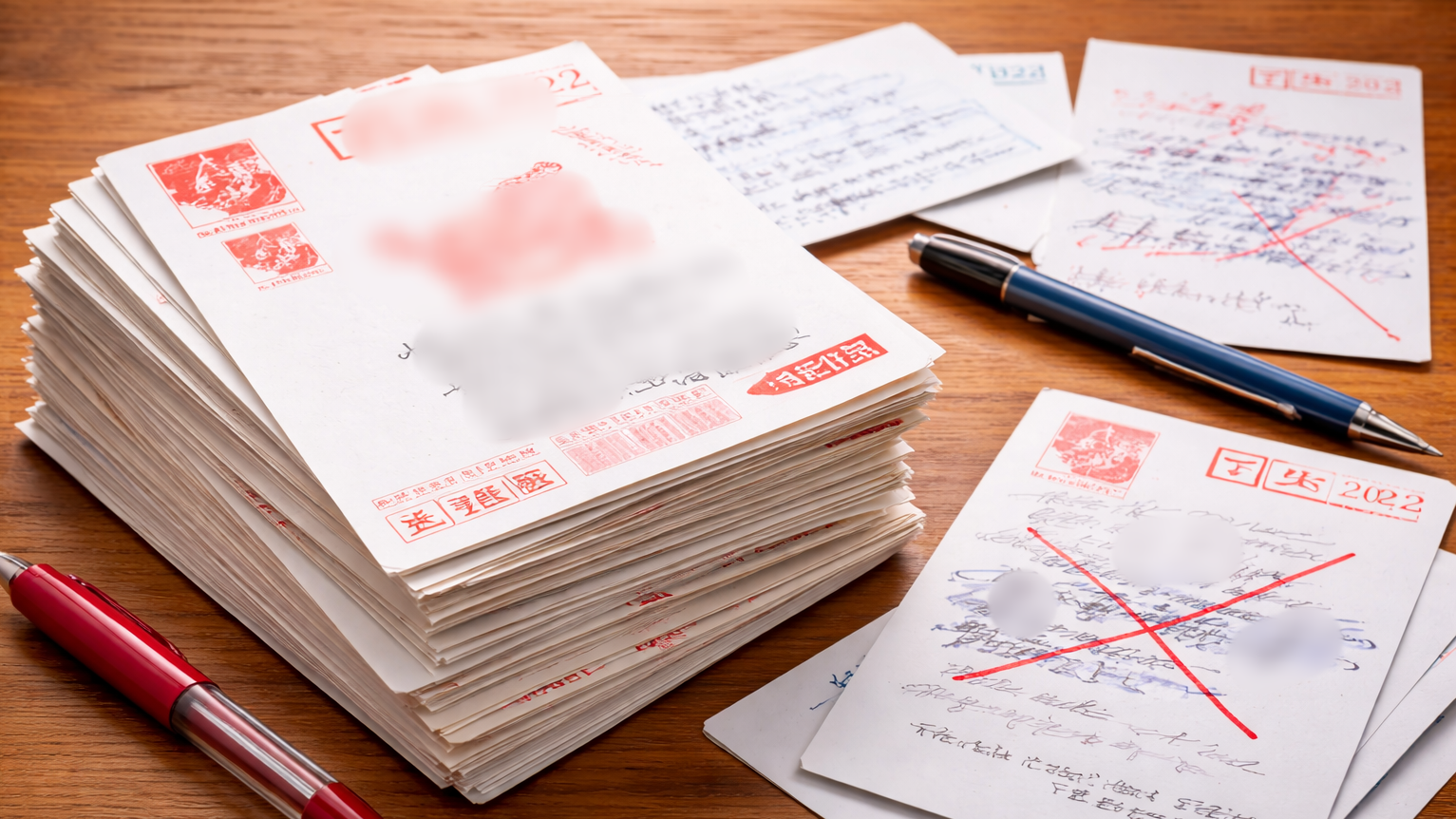 書き損じのはがきや使用しなかった年賀状